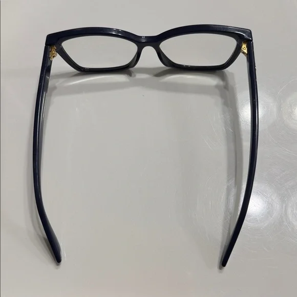 Gucci Women's Navy Blue Eyeglasses - Picture 9 of 10